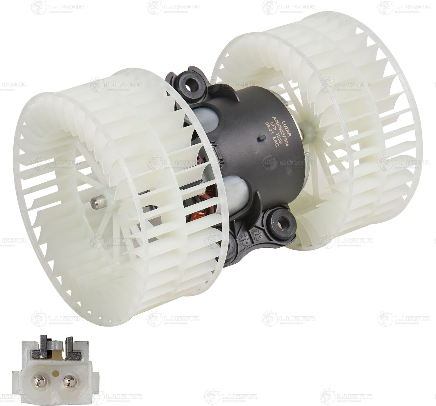 Вентилятор, мотор печки (отопителя) салона Luzar. Артикул LFh 1539