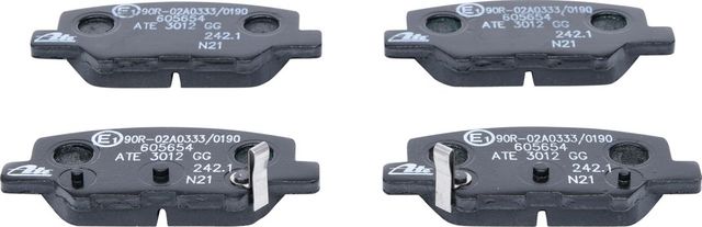 Тормозные колодки ATE задние для Mazda 6 III (GJ) 2012-2026. Артикул 13.0460-5654.2