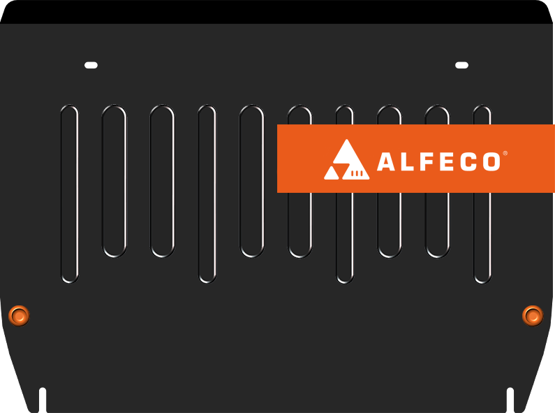 Защита Alfeco для картера и КПП GAC GS8 AT 4WD 2016-2023. Артикул ALF.49.03
