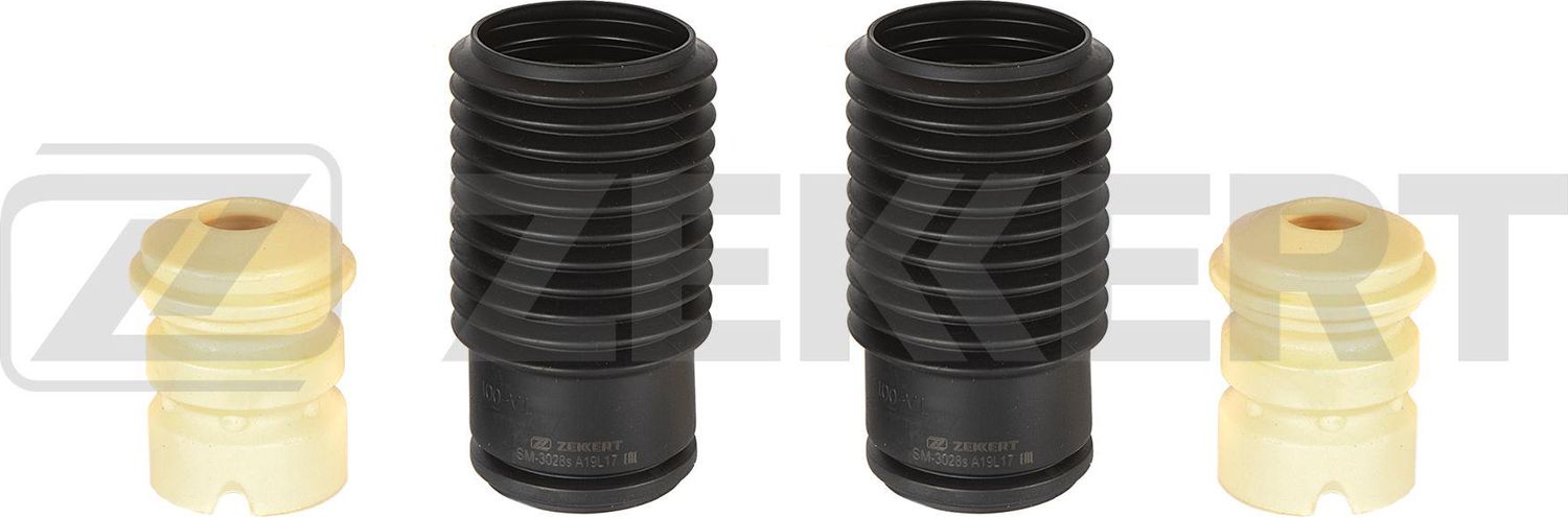 Комплект отбойников и пыльников амортизаторов (стоек) Zekkert (Полиуретан). Артикул SM-3028S
