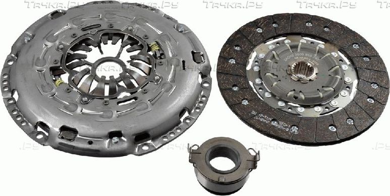 Сцепление (комплект) SACHS XTend для Toyota Avensis II 2005-2008. Артикул 3000 950 742