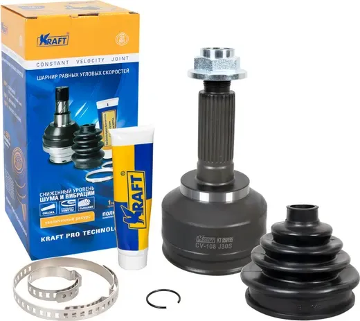 Шрус наружный KIA Sorento (02-) 2.4-3.5 (Kraft). Артикул KT059155