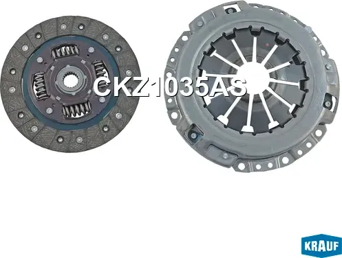 Сцепление комплект без подшипника Krauf. Артикул CKZ1035AS