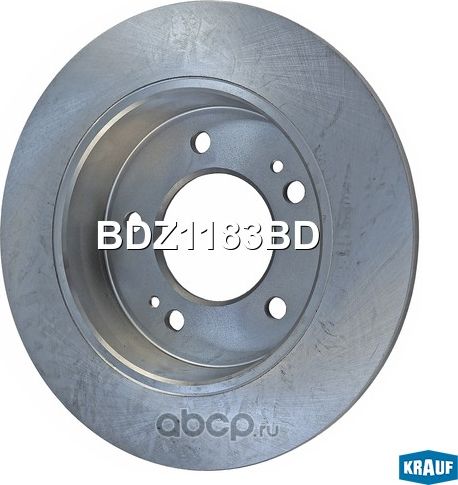 Диск тормозной Krauf. Артикул BDZ1183BD
