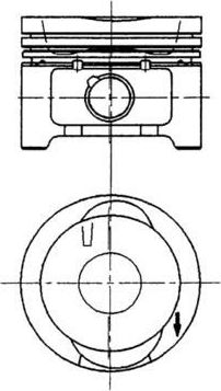 Поршень Kolbenschmidt для SEAT Cordoba I 1994-2002. Артикул 92228620