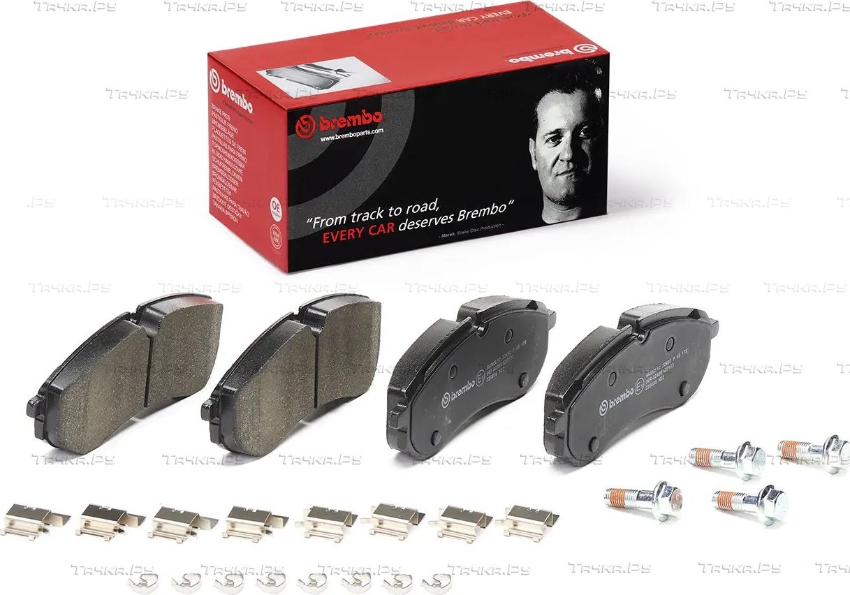 Тормозные колодки Brembo PRIME LINE задние для Volkswagen Crafter II 2016-2026. Артикул P 85 178