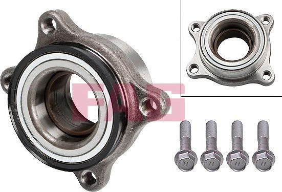 Ступица колеса с интегрированным подшипником Fag. Артикул 713 6211 30