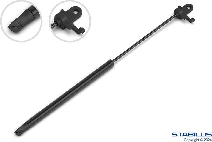 Амортизатор (упор) багажника Stabilus Stab-O-Shoc®. Артикул 277047