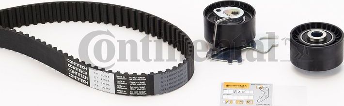 Ремень ГРМ с роликами (комплект) ContiTech. Артикул CT1091K1
