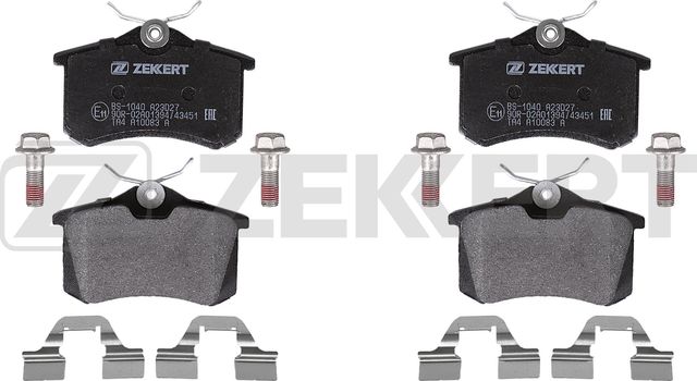 Тормозные колодки Zekkert. Артикул BS-1040