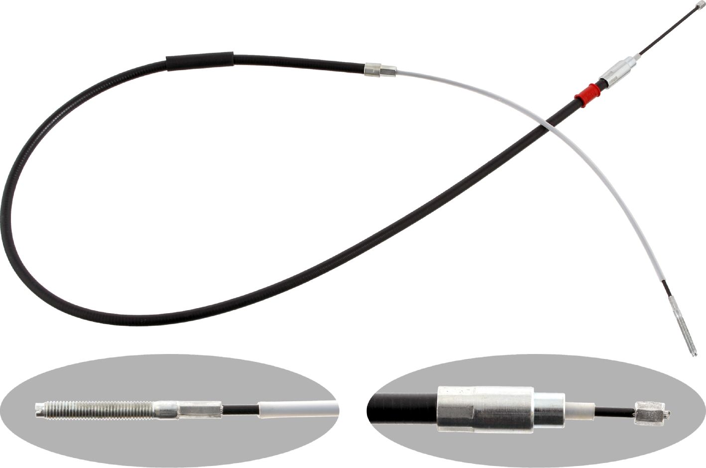 Трос ручника (тросик ручного тормоза) Febi Bilstein. Артикул 28736