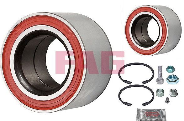 Ступичный подшипник (комплект) Fag передний для Audi 50 1974-1978. Артикул 713 6101 30
