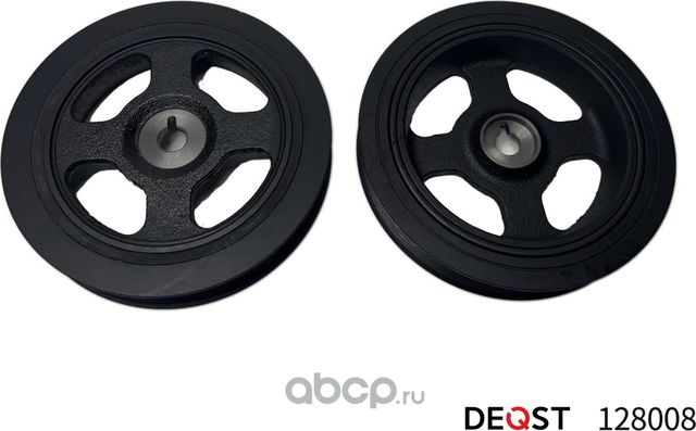 Шкив коленчатого вала KIA RIO III (UB) Седан 06.11- 1.4 16V (Deqst). Артикул 128008