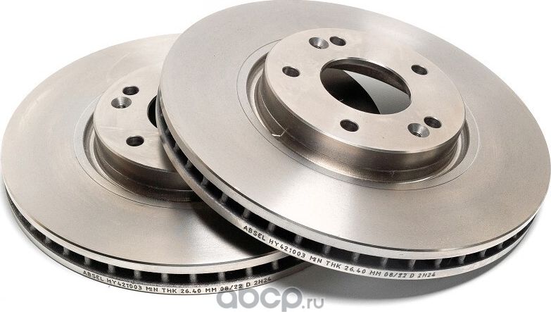 Диск тормозной передний (Absel). Артикул HY421003