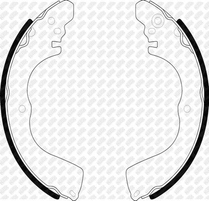 Тормозные колодки NiBK. Артикул FN6723