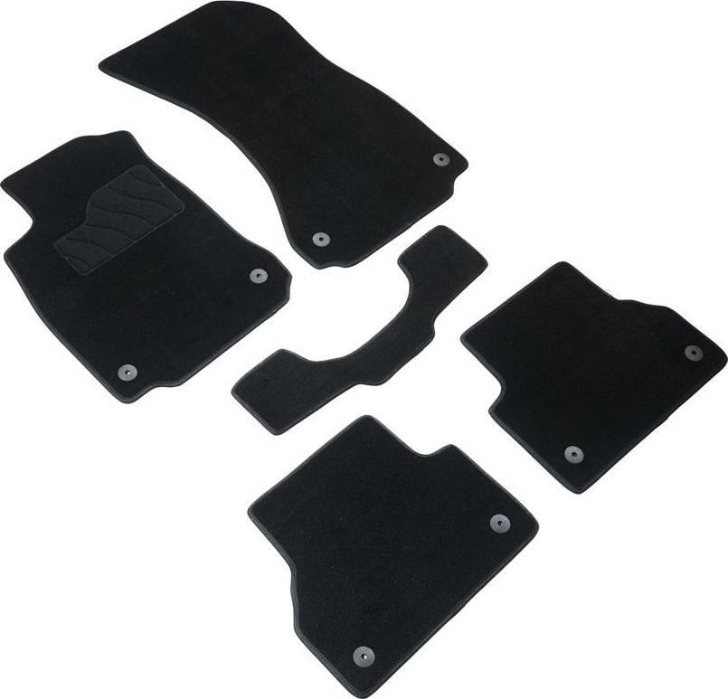 Коврики текстильные Seintex (LUX) на резиновой основе для салона Audi A4 B9 2015-2026. Артикул 89629