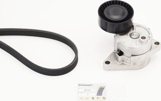 Приводной ремень поликлиновой с роликами (комплект) ContiTech. Артикул 5PK865K1