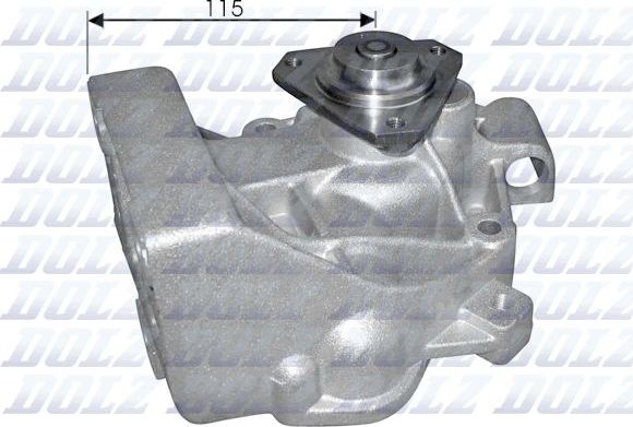 Помпа (водяной насос) Dolz для Citroen Jumper I 1999-2006. Артикул S169