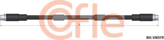 Тормозной шланг Cofle. Артикул 92.BH.VK079