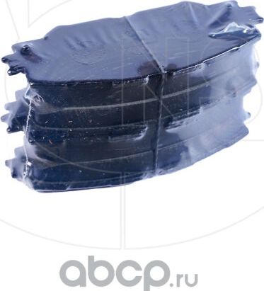 КОЛОДКИ ТОРМОЗНЫЕ ПЕРЕДНИЕ TOYOTA RAV4 (NSP) NSP. Артикул NSPRS7N3