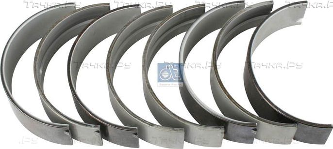 Вкладыши коренные DT Spare Parts. Артикул 4.91040