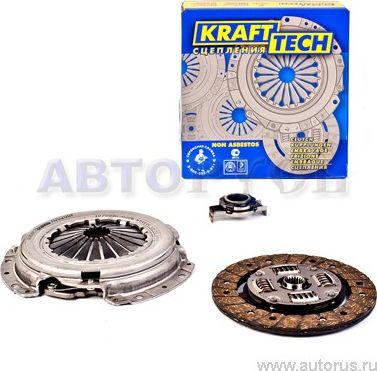 Сцепление (комплект) KraftTech 3P Kit для Lada Priora I 2007-2018. Артикул W05200G