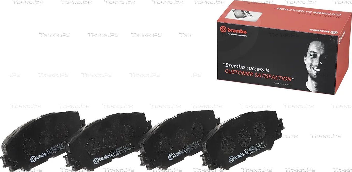 Тормозные колодки Brembo PRIME LINE передние для Toyota RAV4 III (XA30) 2005-2013. Артикул P 83 082