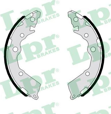Тормозные колодки LPR. Артикул 01167