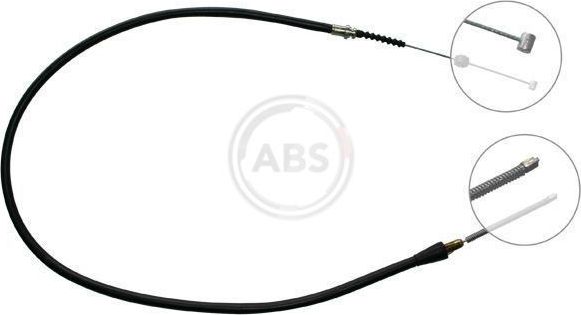 Трос ручника (тросик ручного тормоза) ABS. Артикул K12107