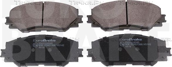 Тормозные колодки Eurobrake. Артикул 5502224595