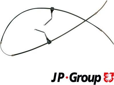 Трос ручника (тросик ручного тормоза) JP Group. Артикул 1570301000