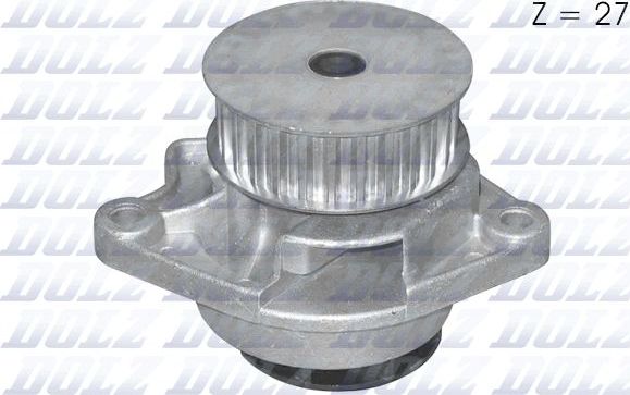 Помпа (водяной насос) Dolz для SEAT Altea I 2006-2015. Артикул A191