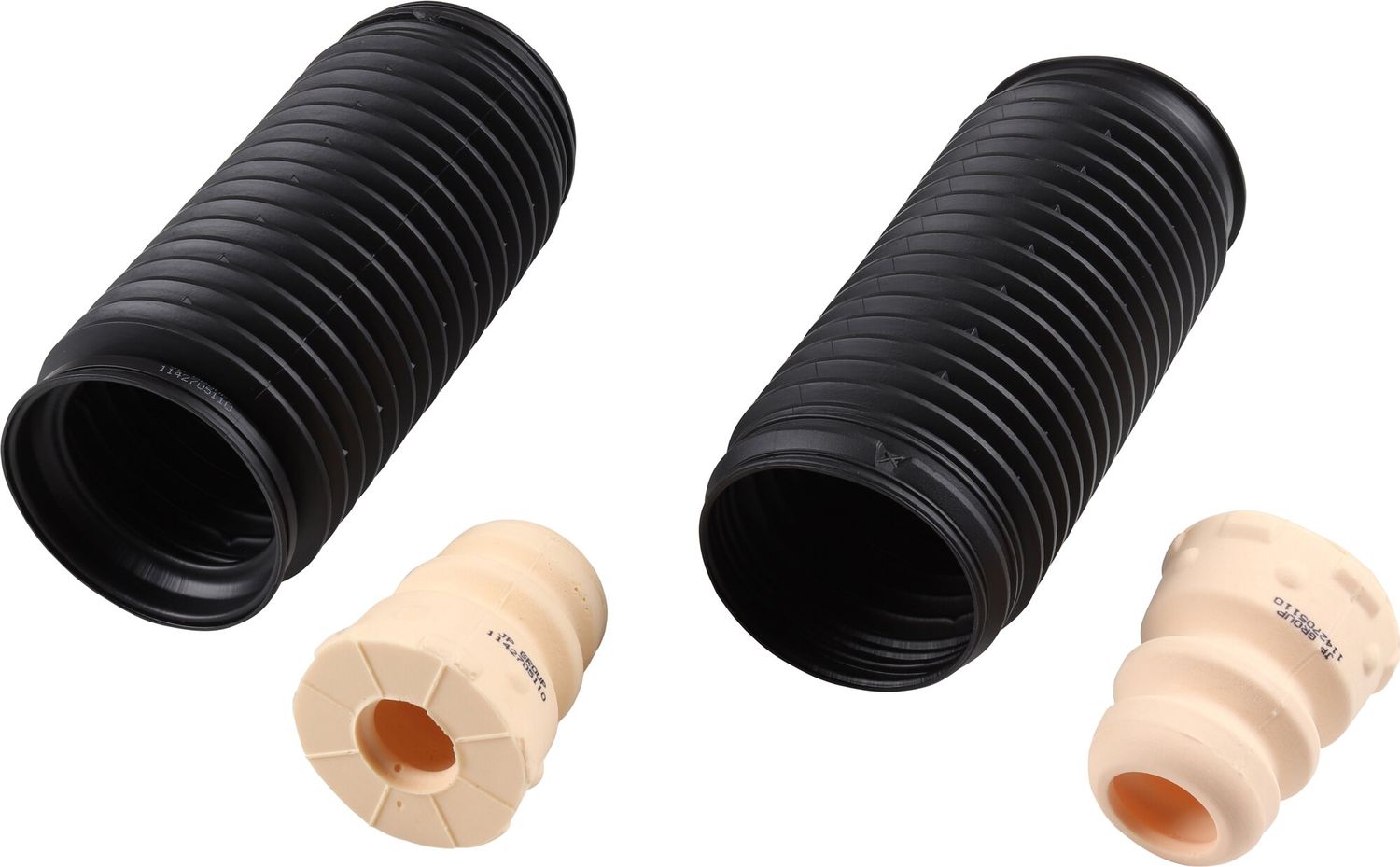 Комплект отбойников и пыльников амортизаторов (стоек) JP Group. Артикул 1142705110