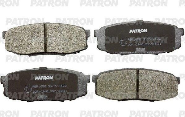 Тормозные колодки Patron. Артикул PBP1658