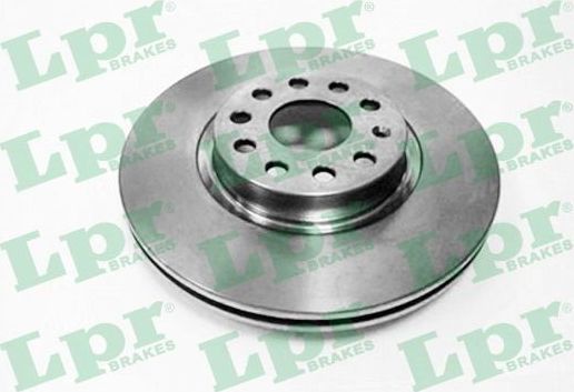 Тормозной диск LPR передний для Volkswagen Jetta VI 2011-2019. Артикул A1004V