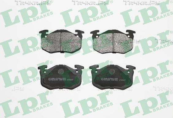 Тормозные колодки LPR. Артикул 05P484