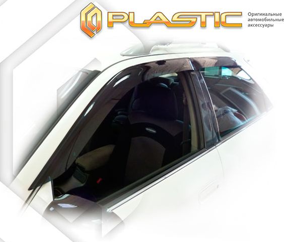 Дефлекторы СА Пластик для окон (Classic полупрозрачный) Toyota Camry Gracia Wagon 1996-2001. Артикул 2010030312019