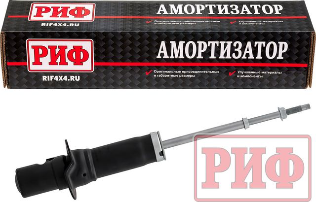 Амортизатор РИФ штатный передний для Ssang Yong Rexton II (вкл. XVT) 2006-2012. Артикул SAG330SL
