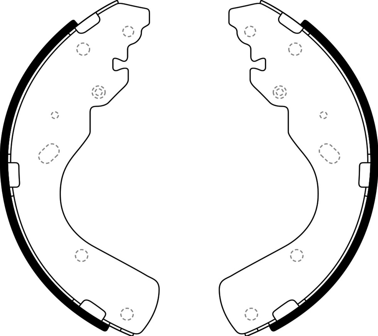 Тормозные колодки NiBK. Артикул FN3416