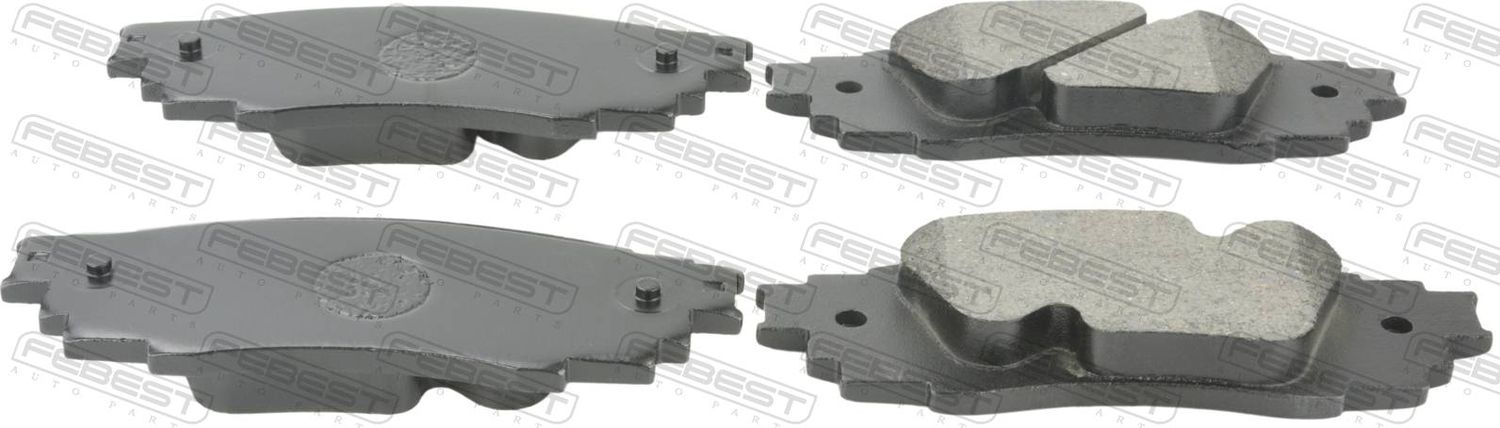Тормозные колодки Febest. Артикул 0101-GYL25R