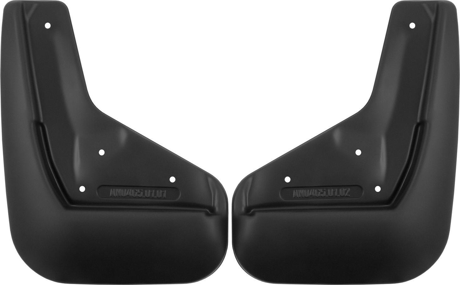 Брызговики Frosch (в пакете) передняя пара для Haval H6 III 2020-2026. Артикул NLF.AN0465.F3