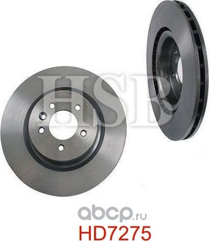 Диск тормозной передний LAND ROVER  RANGE ROVER III 02-, RANGE ROVER SPORT 05 (HSB). Артикул HD7275