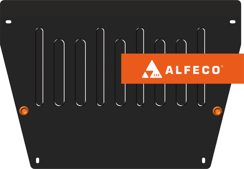 Защита Alfeco для картера и КПП Toyota Corolla E120 2000-2007. Артикул ALF.24.79