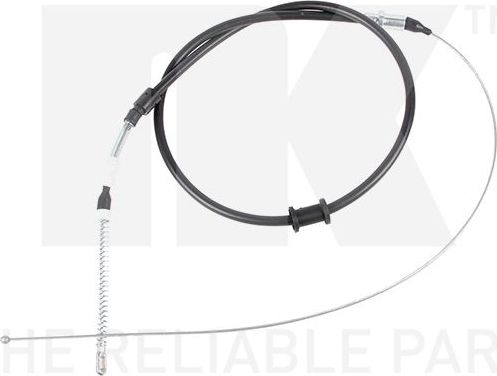 Трос ручника (тросик ручного тормоза) NK задний правый для Opel Ascona C 1981-1988. Артикул 903662