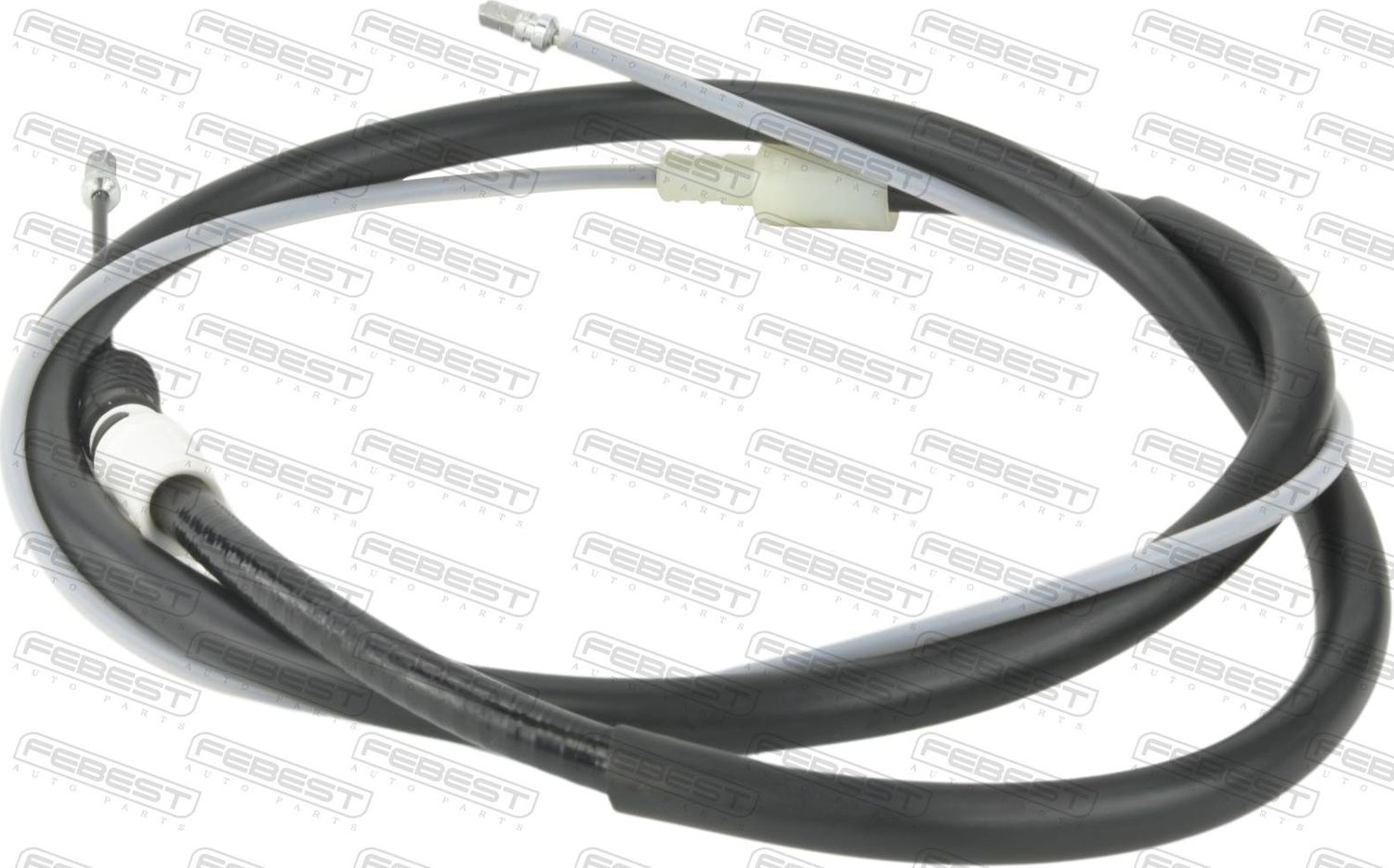 Трос ручника (тросик ручного тормоза) Febest. Артикул 25100-C4