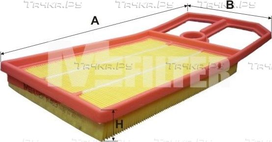 Воздушный фильтр MFilter для Skoda Octavia Tour 2000-2010. Артикул K 463