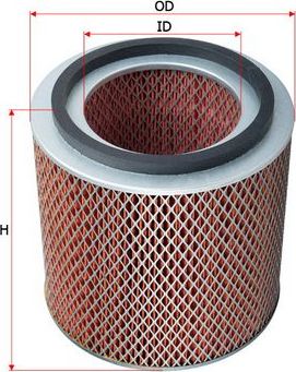 Воздушный фильтр Sakura. Артикул A-2811