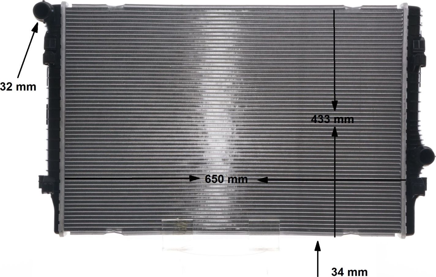 Радиатор охлаждения двигателя Mahle Behr. Артикул CR 811 000S
