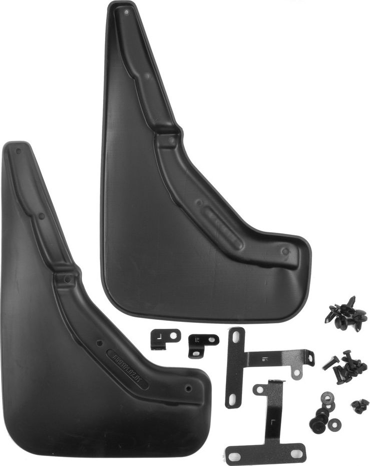 Брызговики Frosch (в пакете) задняя пара для Lada (ВАЗ) Niva 2021-2026. Артикул NLF.A0N178.E13