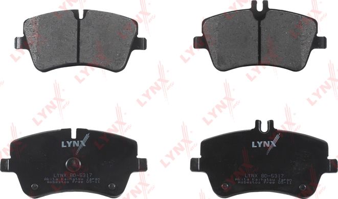 Тормозные колодки LYNXauto. Артикул BD-5317